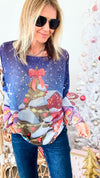 Italian St Tropez Knit Sweater - Lights Xmas Tree-140 Sweaters-Germany-Coastal Bloom Boutique, find the trendiest versions of the popular styles and looks Located in Indialantic, FL