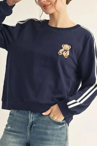 Teddy Detail Sweatshirt