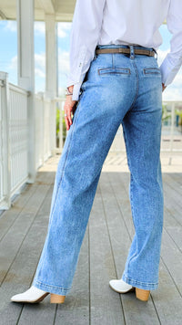 Harbor Slouchy Straight Leg Jeans