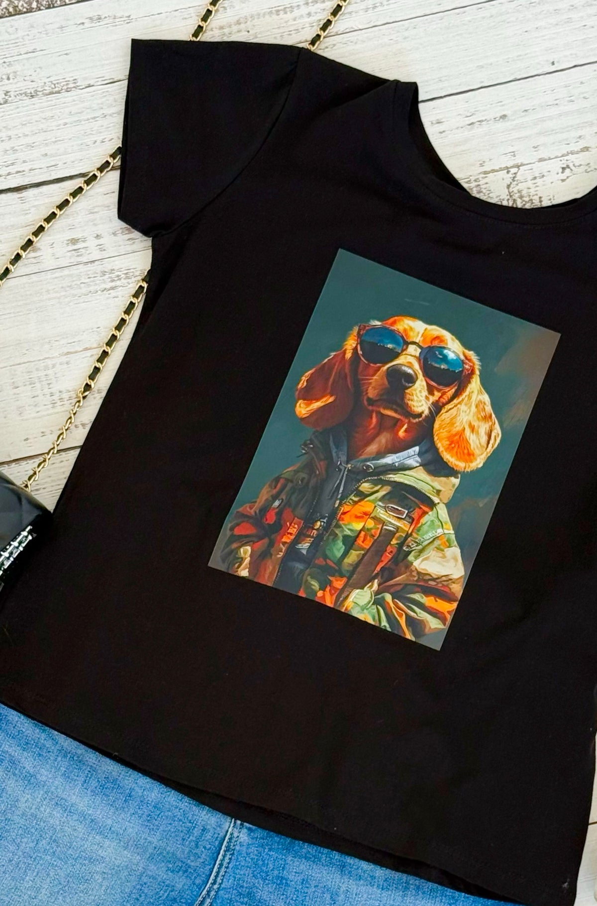 Commander Cool Italian T-Shirt-110 Short Sleeve Tops-PUNTO NUEVO-Coastal Bloom Boutique, find the trendiest versions of the popular styles and looks Located in Indialantic, FL