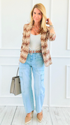 Street Smart Cargo Jeans-190 Denim-Mica Denim-Coastal Bloom Boutique, find the trendiest versions of the popular styles and looks Located in Indialantic, FL