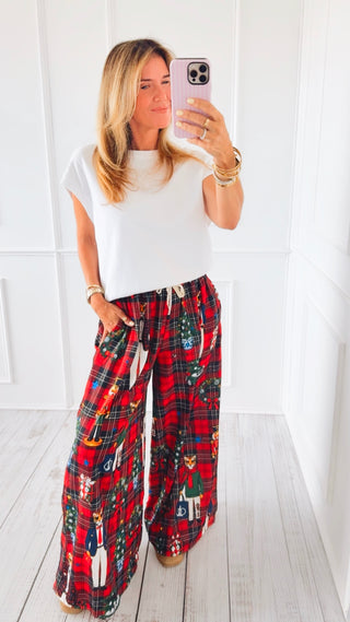 Tartan Tiger Kapri Italian Pants