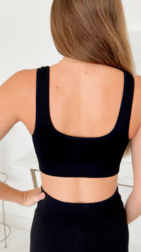 Seamless Lace Bra - Black-220 Intimates-Zenana-Coastal Bloom Boutique, find the trendiest versions of the popular styles and looks Located in Indialantic, FL