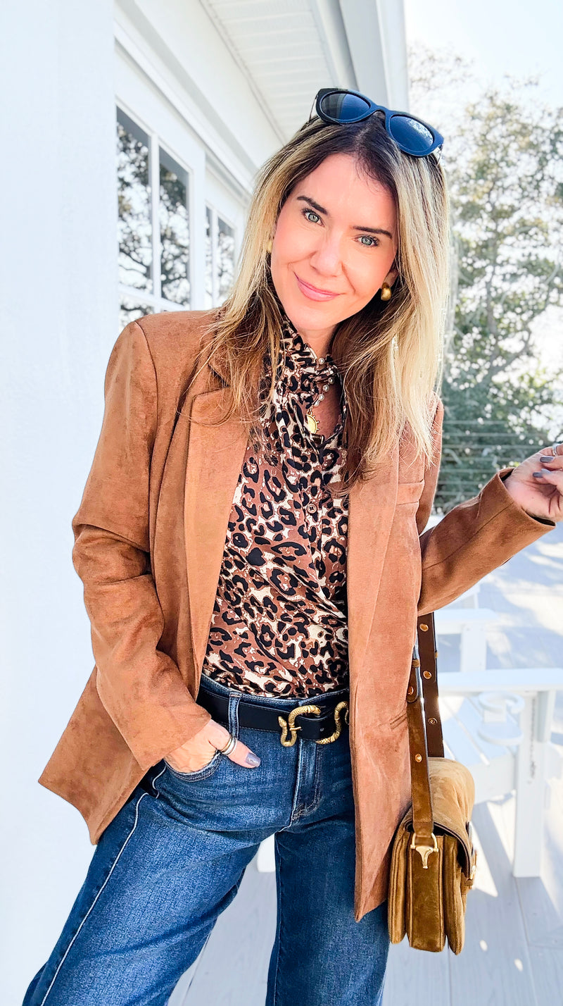 The Per-Suede Era Blazer-160 Jackets-Fate By LFD-Coastal Bloom Boutique, find the trendiest versions of the popular styles and looks Located in Indialantic, FL