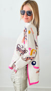 Happy and Wild Tunic Sweater-140 Sweaters-THML-Coastal Bloom Boutique, find the trendiest versions of the popular styles and looks Located in Indialantic, FL
