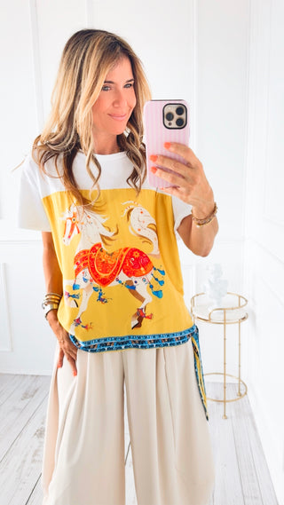 Golden Gallop Italian Top