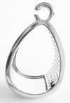 Micropave Loop Pendant-230 Jewelry-NYC-Coastal Bloom Boutique, find the trendiest versions of the popular styles and looks Located in Indialantic, FL