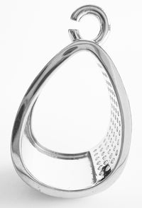 Micropave Loop Pendant-230 Jewelry-NYC-Coastal Bloom Boutique, find the trendiest versions of the popular styles and looks Located in Indialantic, FL