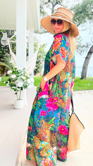 Tropical Jungle Ibiza Italian Pants