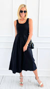 Effortlessly Refined Tank Dress-200 Dresses/Jumpsuits/Rompers-Blu Pepper-Coastal Bloom Boutique, find the trendiest versions of the popular styles and looks Located in Indialantic, FL
