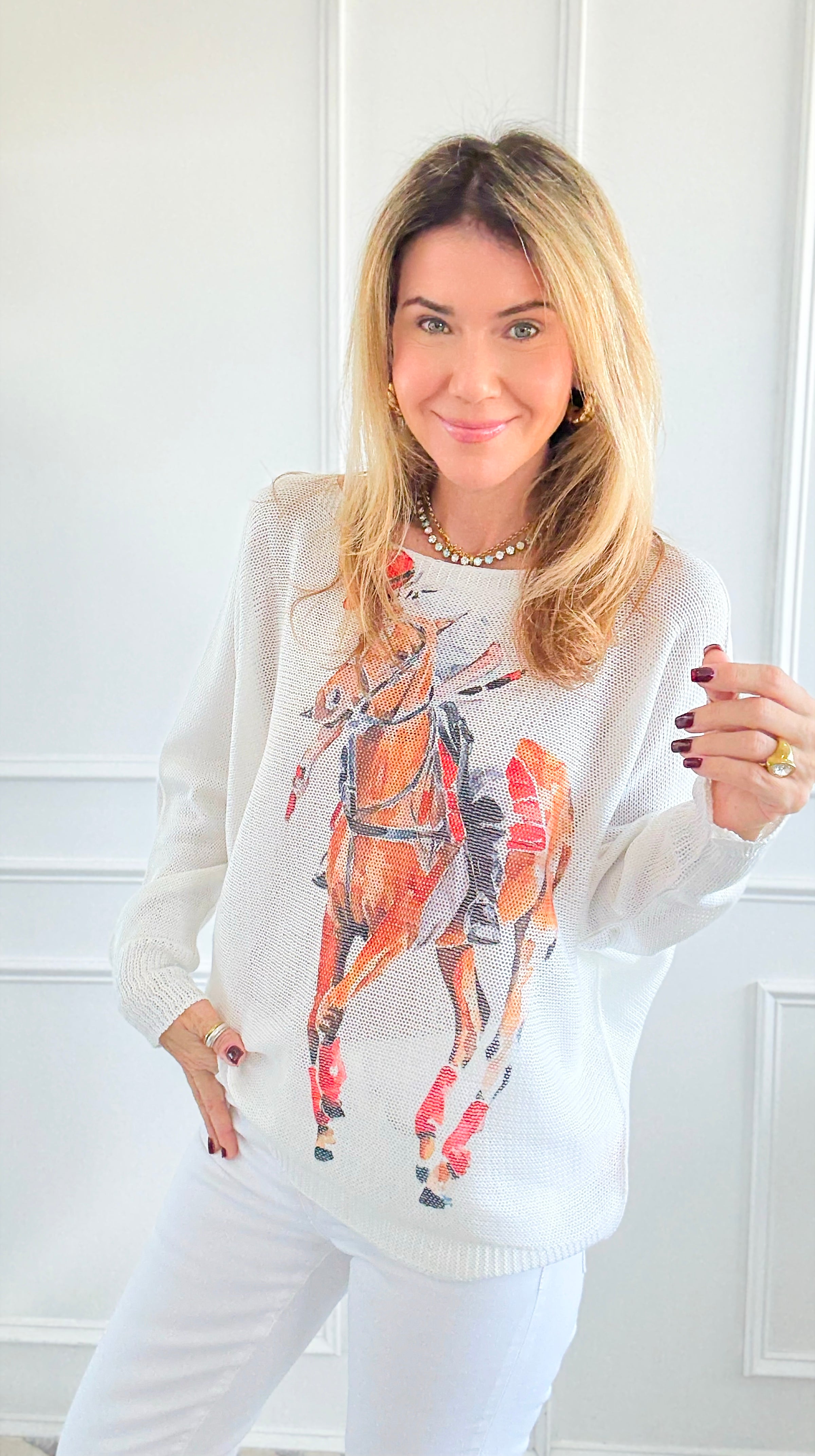 Polo Match Italian St Tropez Knit