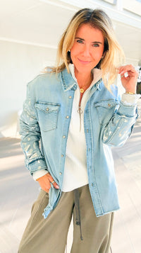 Creative Spirit Button Down Top