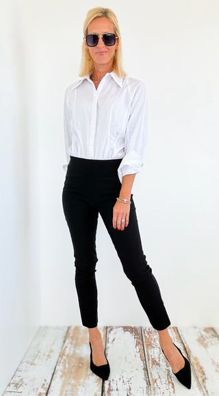 Sleek Essentials Pants-170 Bottoms-Gretchen Scott-Coastal Bloom Boutique, find the trendiest versions of the popular styles and looks Located in Indialantic, FL