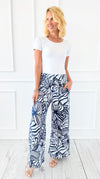 Tropical Breeze Italian Palazzo-170 Bottoms-Tempo-Coastal Bloom Boutique, find the trendiest versions of the popular styles and looks Located in Indialantic, FL