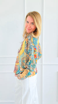 Portrait Of Love Italian St Tropez-140 Sweaters-Italianissimo-Coastal Bloom Boutique, find the trendiest versions of the popular styles and looks Located in Indialantic, FL