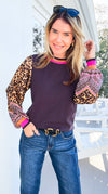 Fusion Fate Sweater-140 Sweaters-Fate By LFD-Coastal Bloom Boutique, find the trendiest versions of the popular styles and looks Located in Indialantic, FL