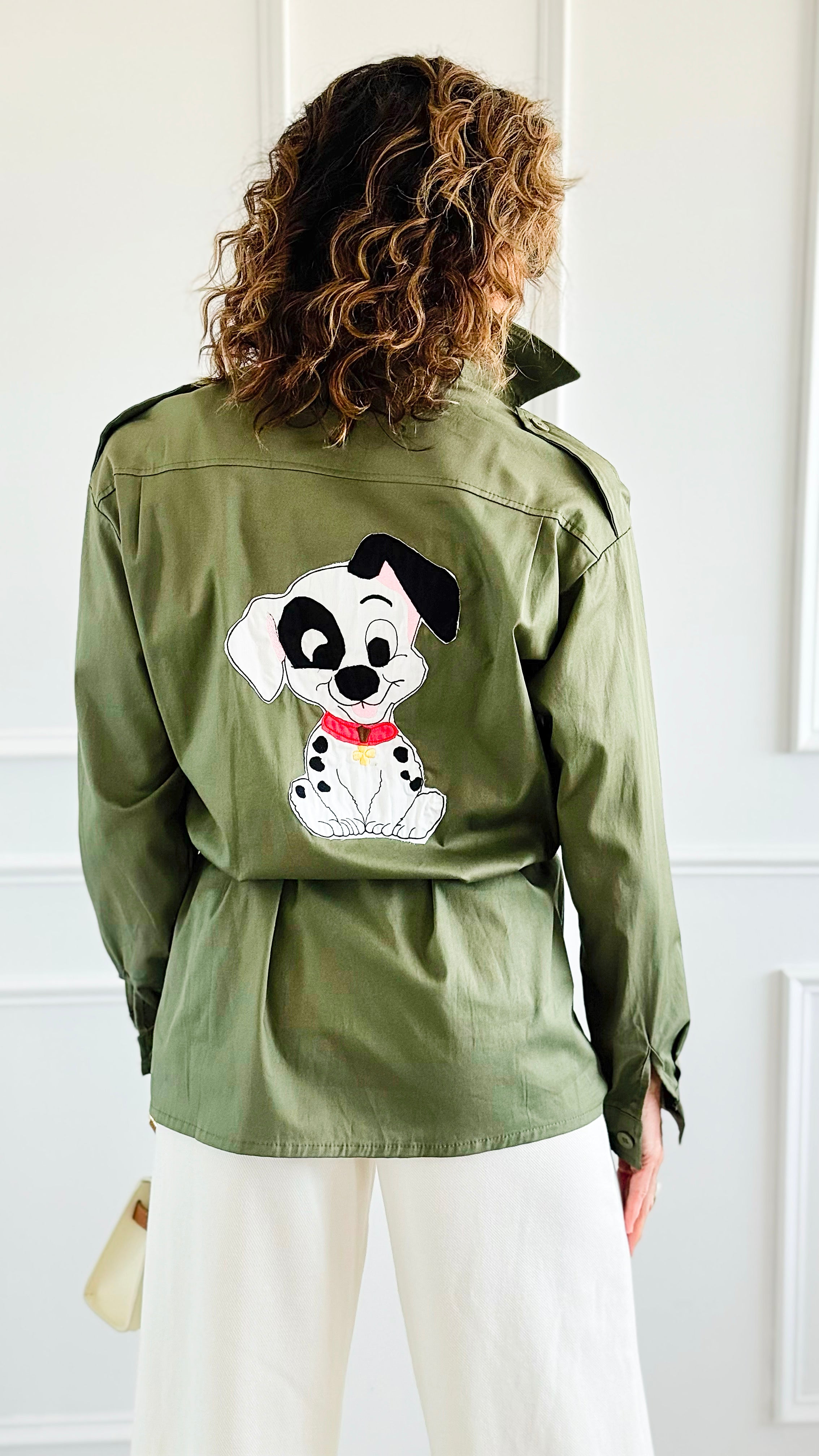 Dalmatian Dream Italian Top-110 Long Sleeve Tops-Mitica & Co-Coastal Bloom Boutique, find the trendiest versions of the popular styles and looks Located in Indialantic, FL