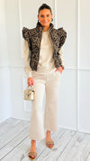 Le Puff Sauvage Vest-160 Jackets-JODIFL-Coastal Bloom Boutique, find the trendiest versions of the popular styles and looks Located in Indialantic, FL