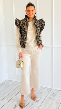Le Puff Sauvage Vest-160 Jackets-JODIFL-Coastal Bloom Boutique, find the trendiest versions of the popular styles and looks Located in Indialantic, FL