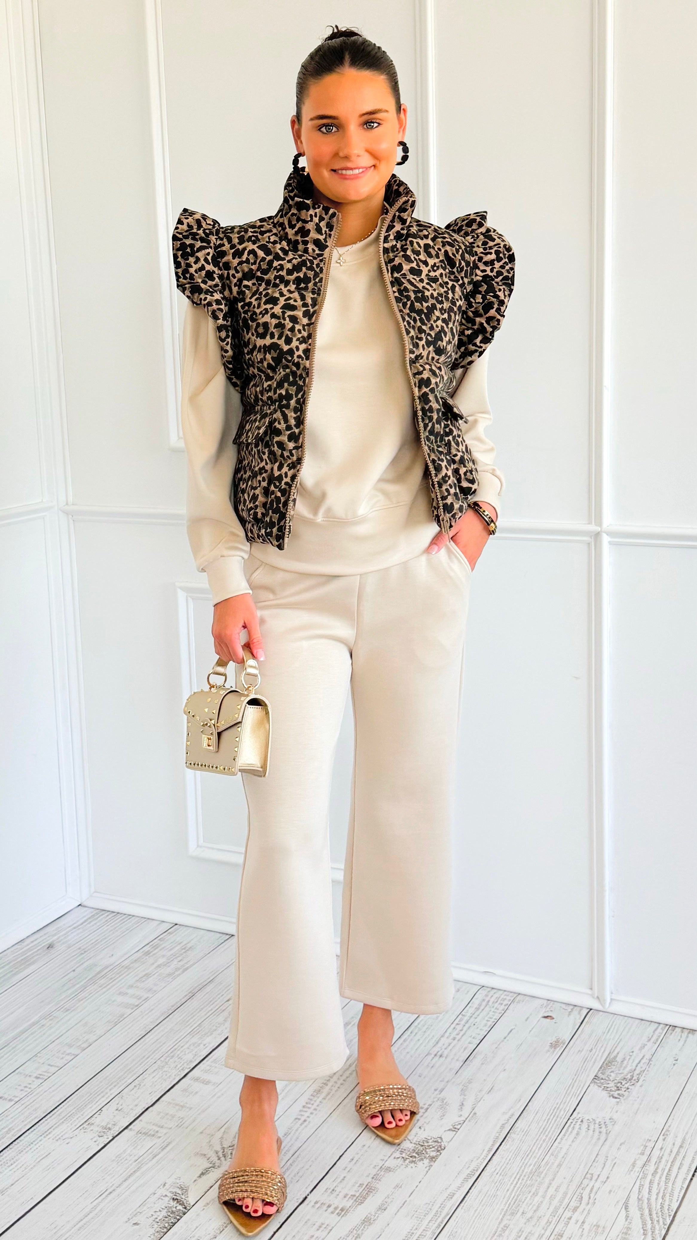 Le Puff Sauvage Vest-160 Jackets-JODIFL-Coastal Bloom Boutique, find the trendiest versions of the popular styles and looks Located in Indialantic, FL