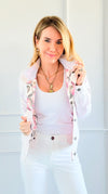 Petal & Bloom Reversible Jacket-160 Jackets-VENTI6 OUTLET-Coastal Bloom Boutique, find the trendiest versions of the popular styles and looks Located in Indialantic, FL