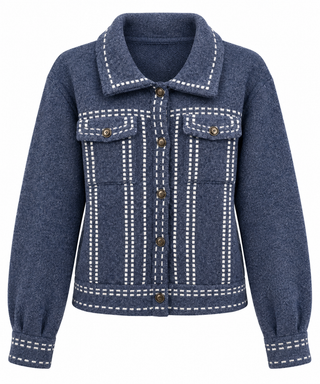 Stitch Knit Jacket