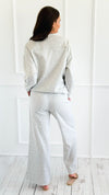 Weekend Lounge Scuba Pant Set - H. Grey-210 Loungewear/Sets-Zenana-Coastal Bloom Boutique, find the trendiest versions of the popular styles and looks Located in Indialantic, FL