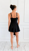 Balletcore Bubble Hem Dress-200 Dresses/Jumpsuits/Rompers-MONO B-Coastal Bloom Boutique, find the trendiest versions of the popular styles and looks Located in Indialantic, FL