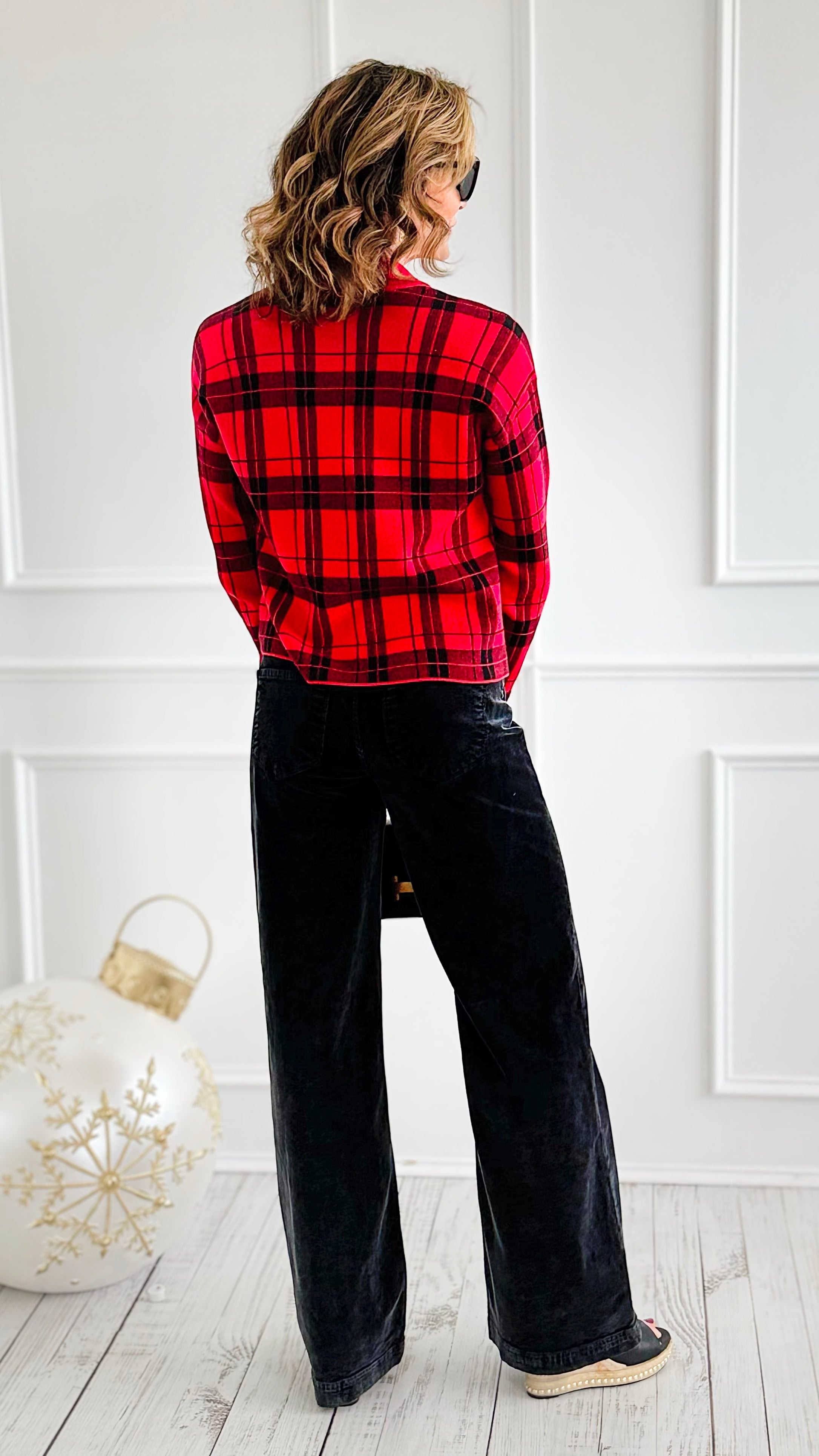 High Rise Corduroy Pants-100 Pants-RISEN JEANS-Coastal Bloom Boutique, find the trendiest versions of the popular styles and looks Located in Indialantic, FL