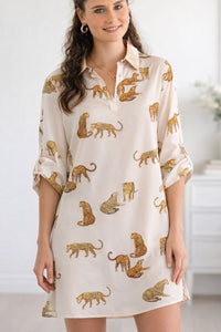 Wild Elegance Unleashed Dress