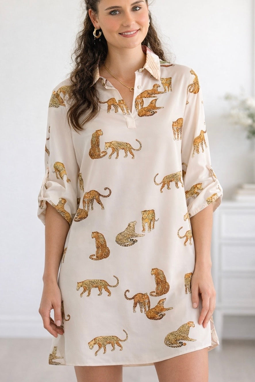 Wild Elegance Unleashed Dress