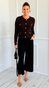 Weekend Flow Pull-On Pants - Black-170 Bottoms/Shorts-YELETE-Coastal Bloom Boutique, find the trendiest versions of the popular styles and looks Located in Indialantic, FL