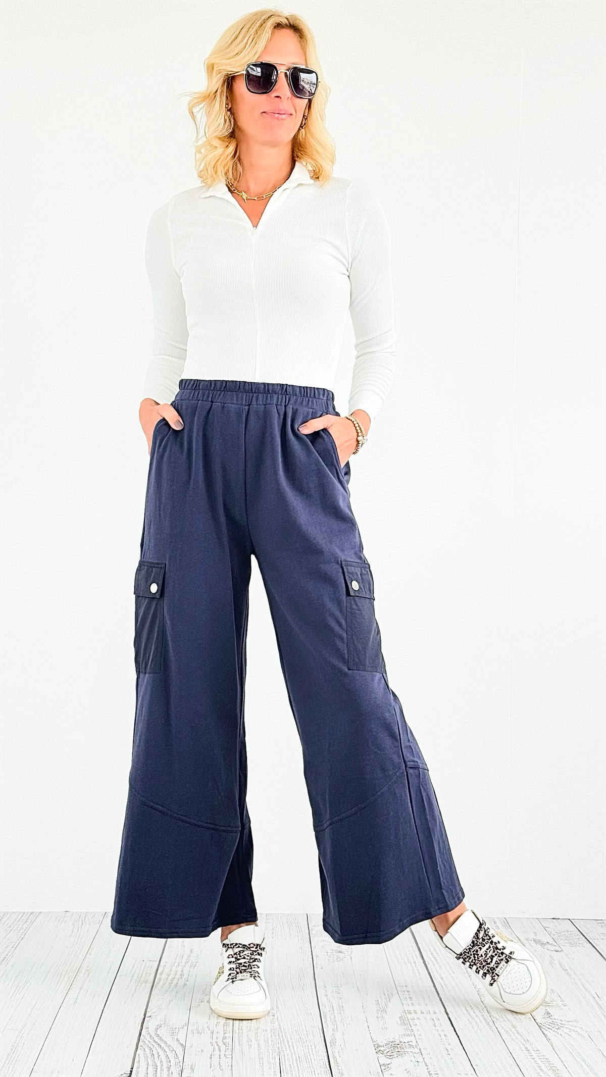 Effortless Utility Lounge Pants-170 Bottoms-Jodifl-Coastal Bloom Boutique, find the trendiest versions of the popular styles and looks Located in Indialantic, FL