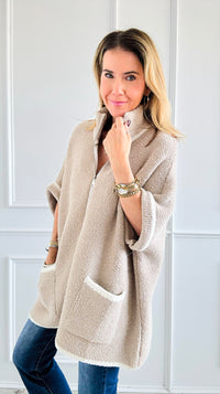 Cloud Comfort Cardigan - Beige-150 Cardigans/Layers-NYW-Coastal Bloom Boutique, find the trendiest versions of the popular styles and looks Located in Indialantic, FL