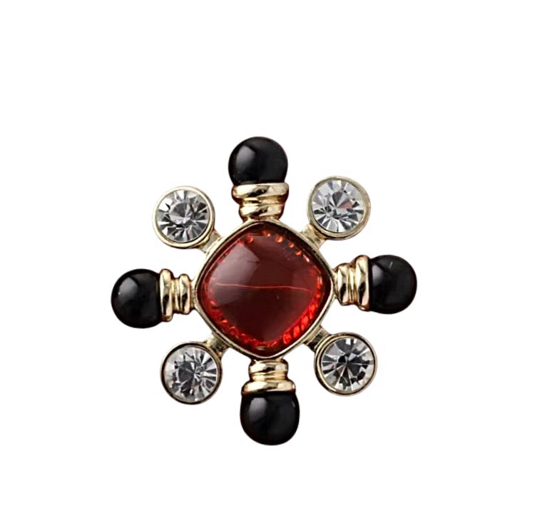 Radiant Majesty Brooch-230 Jewelry-Chasing Bandits-Coastal Bloom Boutique, find the trendiest versions of the popular styles and looks Located in Indialantic, FL