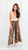 Leopard Wide Pants-170 Bottoms-she+sky-Coastal Bloom Boutique, find the trendiest versions of the popular styles and looks Located in Indialantic, FL