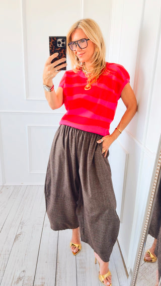 Sculpted Ease Italian Barrel Pant