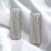 CZ Embellished Fringe Earrings-230 Jewelry-US Jewelry House-Coastal Bloom Boutique, find the trendiest versions of the popular styles and looks Located in Indialantic, FL