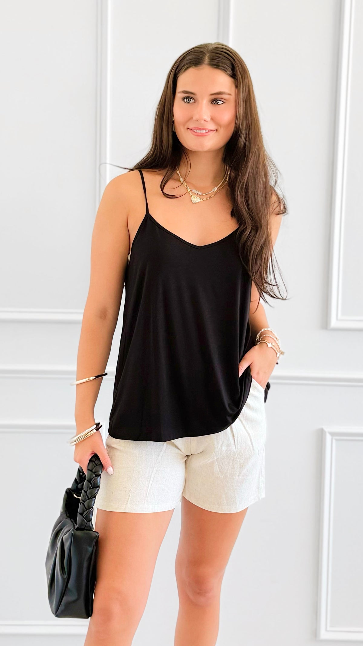 Luxe Modal Cami-210 Loungewear/Sets-Rae Mode-Coastal Bloom Boutique, find the trendiest versions of the popular styles and looks Located in Indialantic, FL