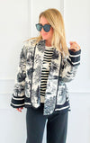 Adorable Italian Jacket- Black-160 Jackets-K2-Coastal Bloom Boutique, find the trendiest versions of the popular styles and looks Located in Indialantic, FL
