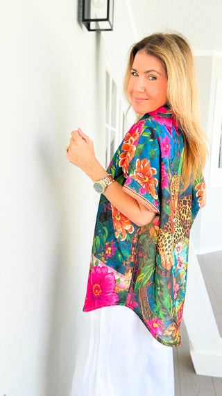 Tropical Jungle Ibiza Italian Top