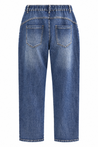 Double Button Relaxed Fit Denim