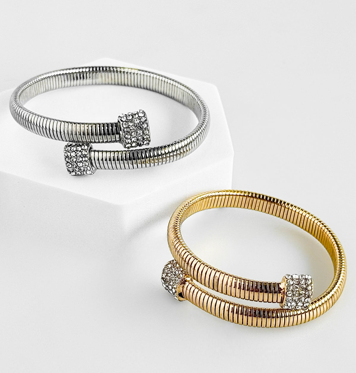 Double Take Wrap Bracelet-230 Jewelry-Rough Sketch-Coastal Bloom Boutique, find the trendiest versions of the popular styles and looks Located in Indialantic, FL