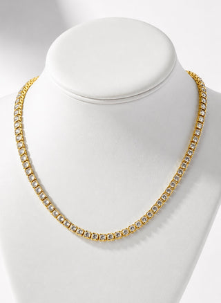 Eternity Emerald Cut Necklace
