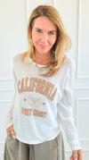 California Lounge Pullover-110 Long Sleeve Tops-V SKY-Coastal Bloom Boutique, find the trendiest versions of the popular styles and looks Located in Indialantic, FL