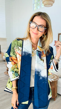 Countryside Canvas Italian Jacket-160 Jackets-K2-Coastal Bloom Boutique, find the trendiest versions of the popular styles and looks Located in Indialantic, FL