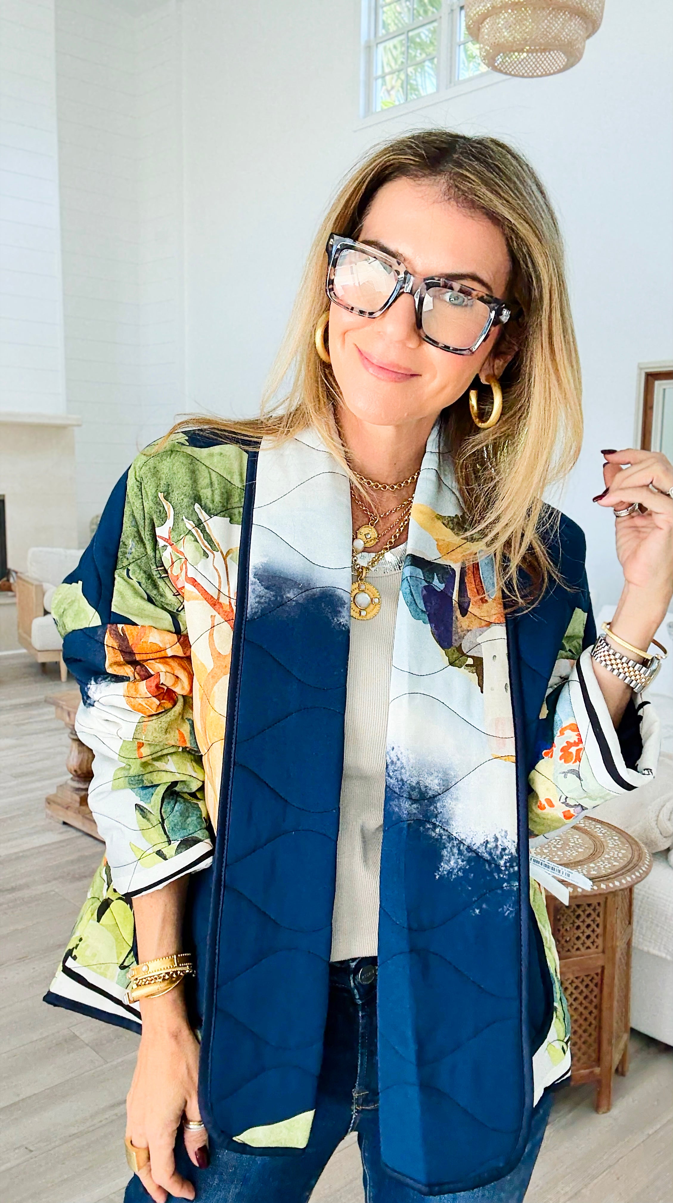 Countryside Canvas Italian Jacket-160 Jackets-K2-Coastal Bloom Boutique, find the trendiest versions of the popular styles and looks Located in Indialantic, FL