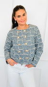 Weekend Muse Canvas Jacket-160 Jackets-VOY-Coastal Bloom Boutique, find the trendiest versions of the popular styles and looks Located in Indialantic, FL