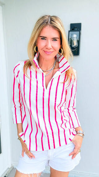 Modern Classic Top - Pink