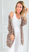 Wild Italian Knit Open Cardigan-150 Cardigan Layers-SORPRESA-Coastal Bloom Boutique, find the trendiest versions of the popular styles and looks Located in Indialantic, FL